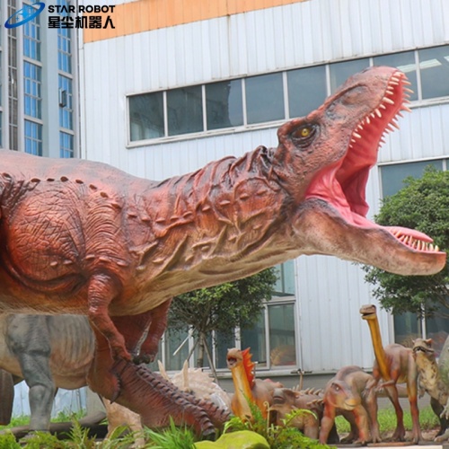 Аниматронный тиранозавр для Парка Юрского периода