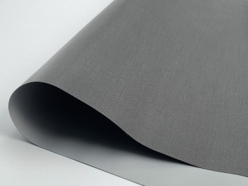 Silver-Black Waterproof PVC Laminated Tarp