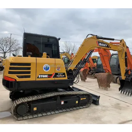 Low Working Hours SANY SY60 Digger Machine, SANY SY 60C Excavator, SANY SY60C Pro: Features and Specifications