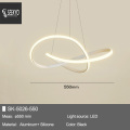 Minimalist Led Pendant Lamp Nordic Round Dining Chandelier