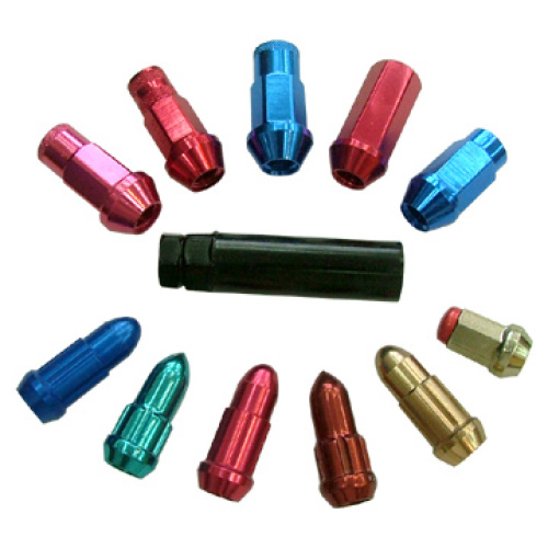 Coloured Durable Anti Theft Lug Nut