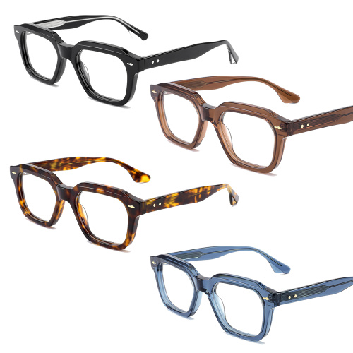 Custom Vintage Geometric Acetate Optical Frames&Sunglasses
