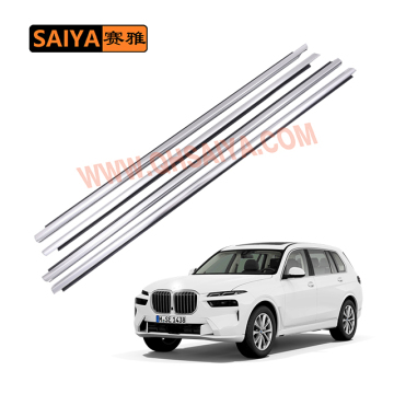 Chrome Window Weatherstrip for BMW X7 G07 51357444105 - Four Doors Rear Left and Right
