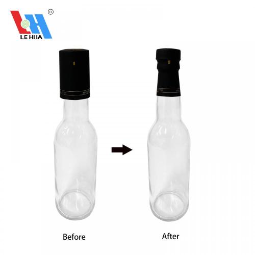 Customized heat shrink capsule for winess bottle