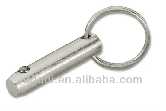 zinc plated steel snap lock pin