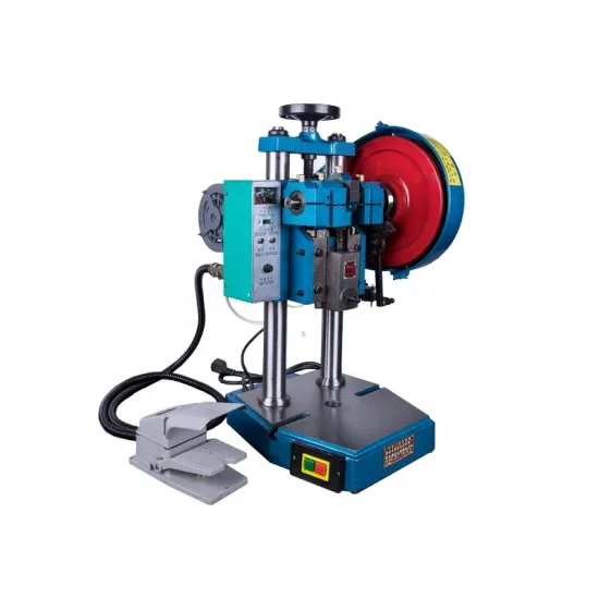 Portable Pedal Punch Press Machine - Small Flywheel Mechanical Press