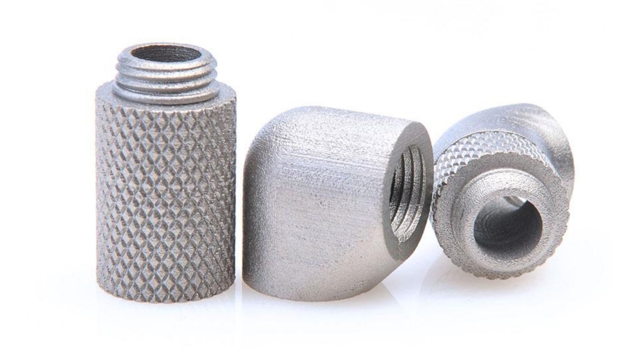 Metal 3D Printed Threads