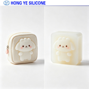 High stretch silicone for soft flexible products