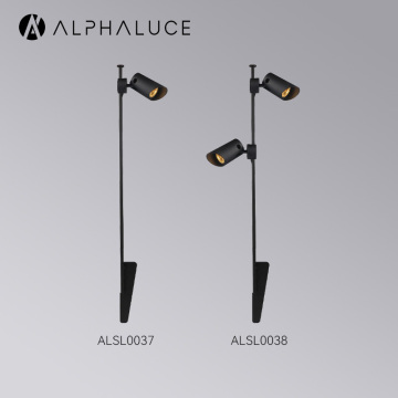 アルファ照明24V DC 7W LEDスパイクライトを最小限の屋外ガーデンデザイン