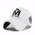 Gorra de béisbol parasol Gorra con letras M Gorra casual