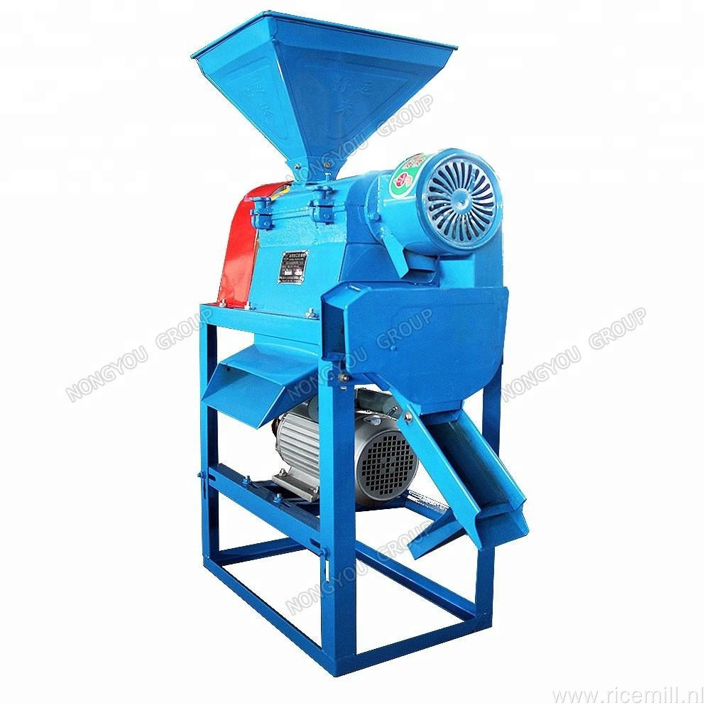 White Rice Machine Electric Motor Rice Mill