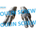 Cmt58 Twin Conical Screw and Barrel for Cincinnati Extrusion, PVC Pipe, Sheet, Profile, Pellets