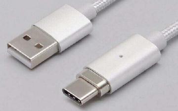 1M usb 3.1 type c cable 2.1A fast Charging cable Braided type USB C cables