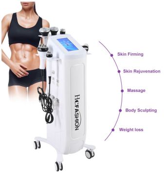 آلة فراغ الدهون في RF لصالون التجميل: تجريف ، حجامة ، وتجريف معدات التخسيس