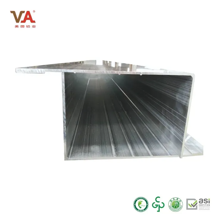 Yuens Silver Black Solar PV Panel Metal Roof Aluminum Mounting Flexible Bracket Structure System Mini Rail Profile