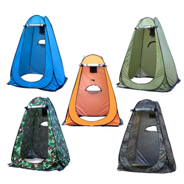 Portable Outdoor Shower Tent for Camping, Hiking, and Beach - Pop-Up Privacy Bathroom Tent