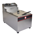 Commercial gas deep fryer temperature control