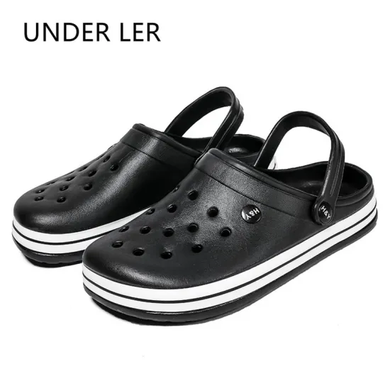 Sandals For Men 2020 Summer Hole Beach Sports Women Slip-on Shoes Female Male Croc Clogs Crocks Crocse Water Mules