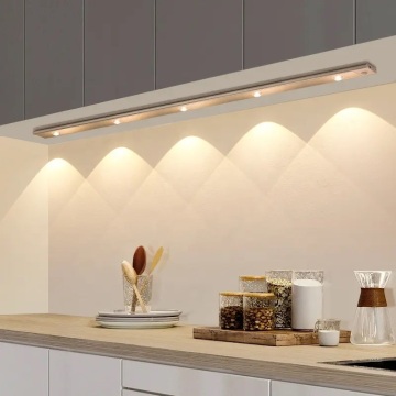 Luces LED de fábrica multicolor: iluminación de la cocina recargable de la cocina USB