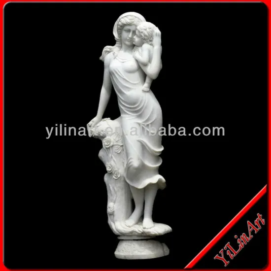 Carved Family Stone Sculpture YL-R594