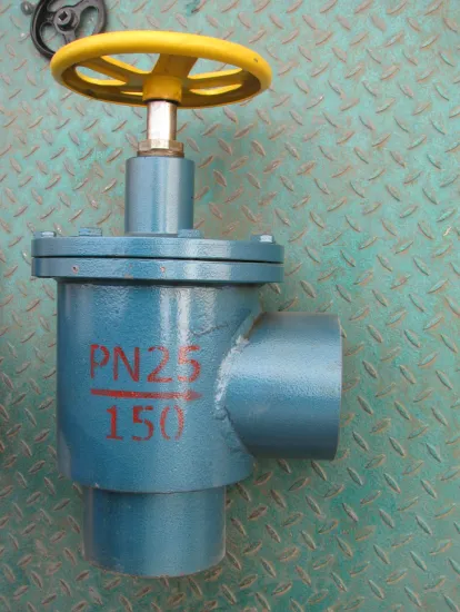 Steel Right Angle Globe Valve/ Throttle Valve