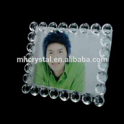 Glass crystal Photo Frame home decoration MH-QT0135