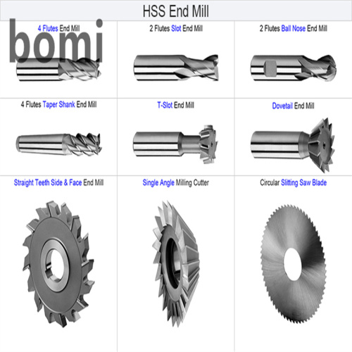 Mini cortador de afundamento CNC de carboneto para fresamento de metal