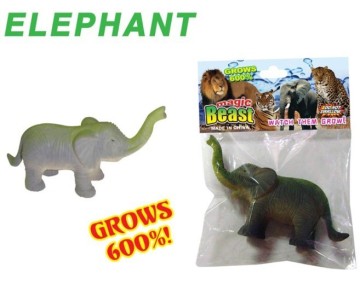 2015 Latest design trendy magic elephant growing toys