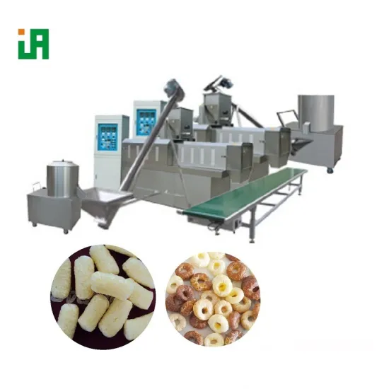 Twin-screw Halal Expanded Rice Snack Making Line