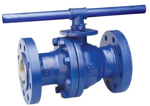 Hydraulic / Pneumatic Casting Floating Ball Valve For Chemical , Free Leakage