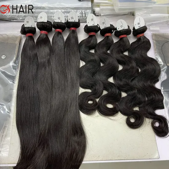 GS Wholesale: Body Wave Mink Raw Brazilian Virgin Human Hair