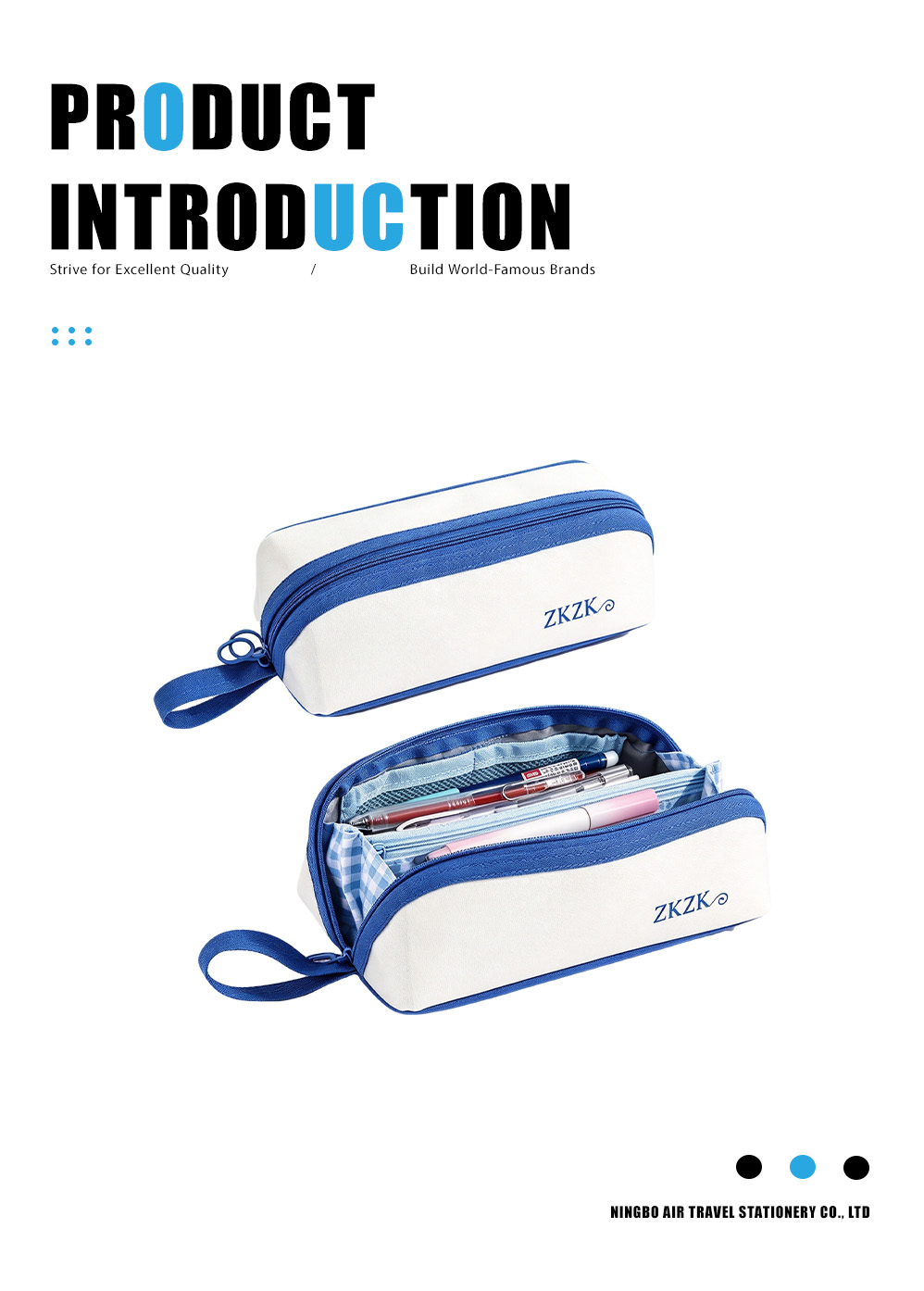blue and white-X