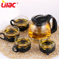 Lilac T912 Glass Teapot