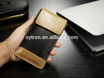 crazy horse PU pouch leather case for nokia xl