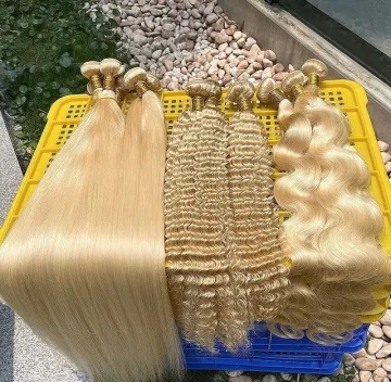 Top fashion Original virgin 613 hair,Honey Blonde Brazilian Human Hair Weave,straight ,body wave ,deep wave 613 hair bundles