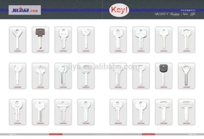 blank key cisa brass key