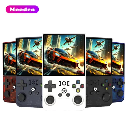 L R36 Max Handheld Game Console - 4 Inch Screen, 64G Retro Portable Video Game Console
