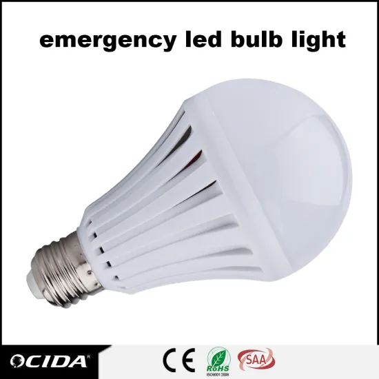 led intelligent emergency bulb 9W emergency led lighting, wall mounted led emergency lights