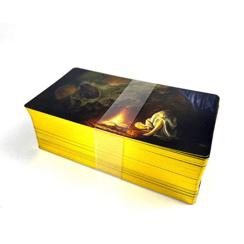  custom greeting cards Hot Selling Plastic Coated Paper Playing Cards Supplier