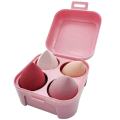 Mokre suchy różowe jajko 4pcs/pudełko gąbki