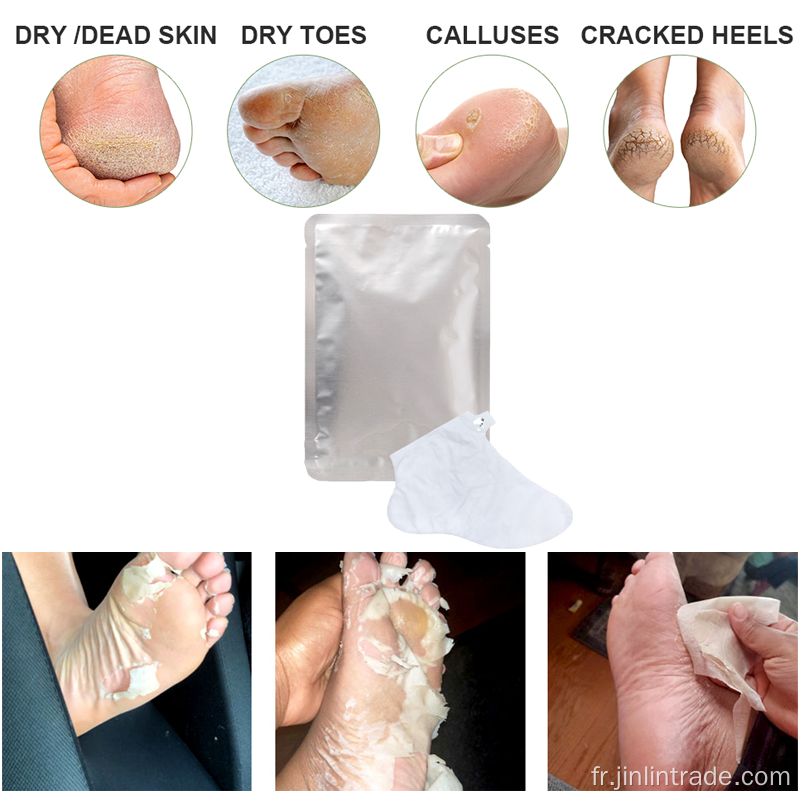 Enlever la peau morte Nourish Exfoliant Foot Mask Peeling