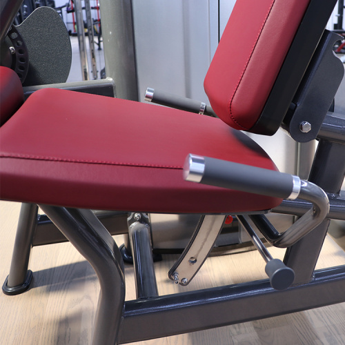 Dual function leg extension/prone leg curl machine