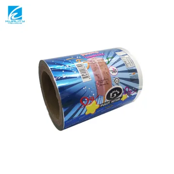 Customized Plastic Laminated Aluminum Foil Ice Lolly Film Roll