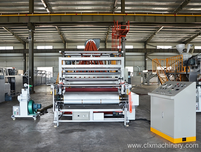 1500mm Plastic Embossed Film Extruder Machine