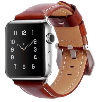 Leather Watch Band for Apple Watch 40/44mm and iWatch Series 5/4/3/2/1