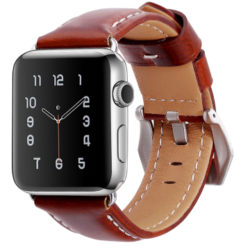 Lederen horlogeband voor Apple Watch 40/44mm en Iwatch -serie 5/4/3/2/1