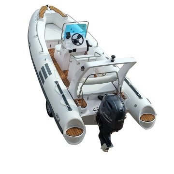 Spain Design Fiberglass Hull Hypalon Inflatable Boat Rib 520 for Sale