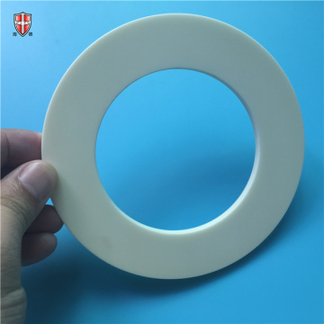 anillo de brida de cerámica de alúmina aislante resistente a la corrosión