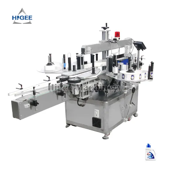 Fully Automatic Double Side Labeling Machine for Square and Round Bottles