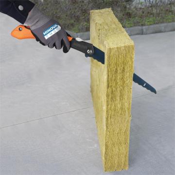 MINOVA Custom Logo Foldable Rubber Handle Mineral Wool Panels & Glass Wool Panels Insulation Knife Saw